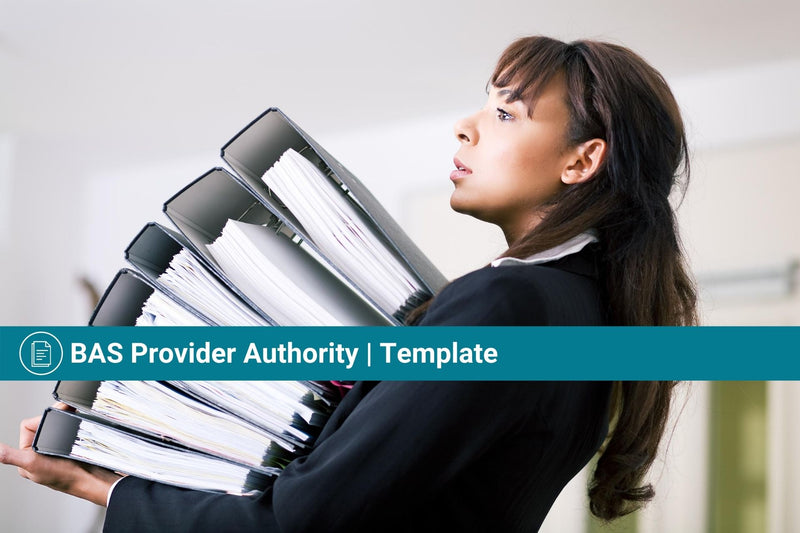 BAS Provider Authority (BASP) | Template | Authorisation to Act