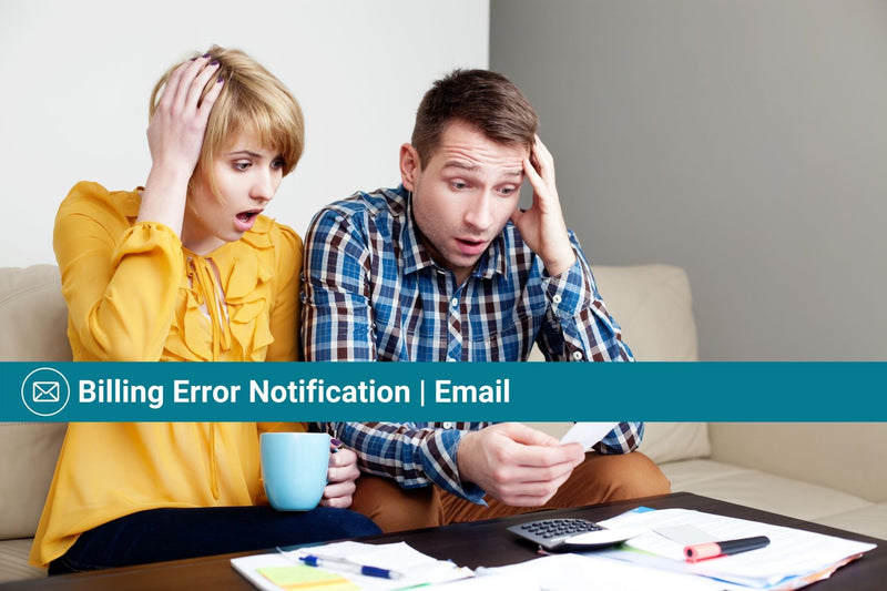 Billing Error Notification | Email Template