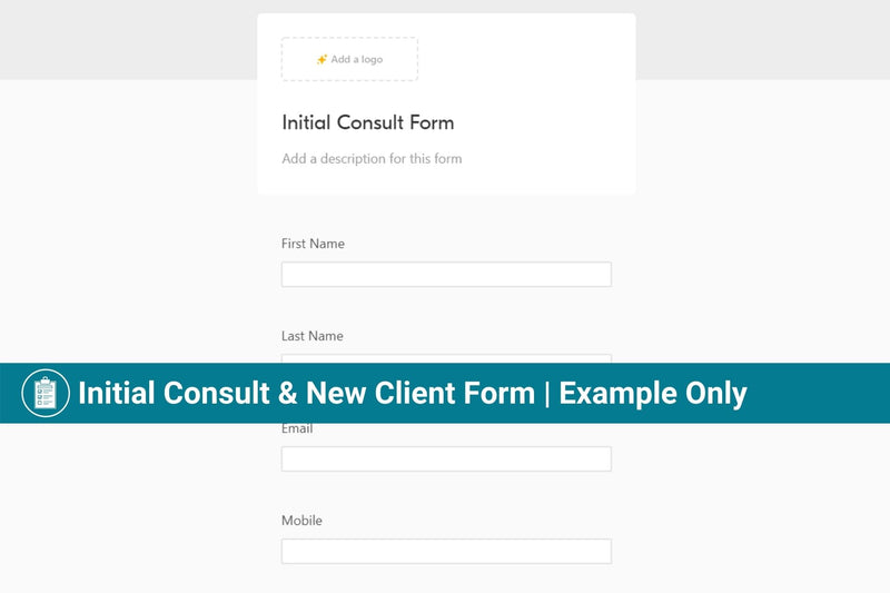 Initial Consult & New Client Form | Airtable Template & Training