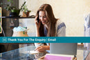 Thank You for the Enquiry | Email Template